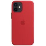 image produit Apple Coque en Silicone avec MagSafe (pour iPhone 12 Mini) - (Product)Red