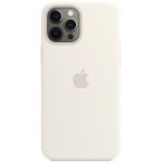 image produit Apple Coque en Silicone avec MagSafe (pour iPhone 12 Pro Max) - Blanc
