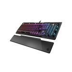 image produit Roccat Vulcan 121 - Clavier de Jeu Noir, Gaming mécanique RGB, Rétro-Éclarage LED Aimo Multicolore Touche par Touche, Switchs Titan Tactile, Conception Durable (Plaque Supérieure en Aluminium), AZERTY