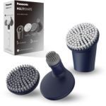 image produit Panasonic ER-CFB1-A503 MULTISHAPE(Système Modulaire de Soins Personnels)Kit Têtes Brosses pour Visage, Brosse Exfoliante Visage, Brosse Nettoyante pour Barbe, Brosse pour Nettoyer en Profondeur, Noir - livrable en France