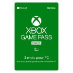image produit Abonnement Xbox Game Pass 3 mois pour PC - Code de téléchargement