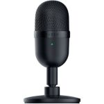 image produit Razer Seiren Mini - Microphone à Condensateur USB pour Le Streaming (Compact avec Diagramme Polaire Supercardioïde, Support Inclinable, Amortisseur Intégré) Noir - livrable en France