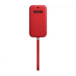 image produit Apple Housse en Cuir avec MagSafe (pour iPhone 12 Mini) - (Product) Red - livrable en France