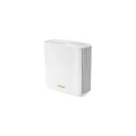 image produit ASUS ZenWiFi XT8 Blanc - Routeur sans fil Wi-Fi 6 AX Mesh, Tri-Bande, 6600 Mbit/s, 200m2, AiProtection avec TrendMicro à vie, Port WAN 2,5 Gigabit + 3 Ports LAN, AiMesh - livrable en France