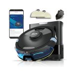 image produit Shark Matrix Plus 2-en-1 Robot aspirateur-Balai à vidage Automatique avec cartographie LiDAR & Nettoyage Coins, pour Moquette, sols durs et Poils, Anti-allergène, WiFi/App/Alexa, Noir, RV2620WAEU