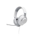 image produit JBL Quantum 100 – Casque gaming filaire avec micro détachable – Accessoire gamer léger et confortable – Compatible avec plusieurs plateformes – Couleur : Blanc