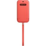 image produit Apple Housse en Cuir avec MagSafe (pour iPhone 12 Pro Max) - Rose agrume
