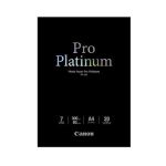 image produit Papier d impression Canon Papier photo PT 101 Pro Platinum A4 20 Feuilles 300g m² - livrable en France