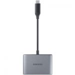 image produit Samsung Multiport Adapter USB-C to USB-A HDMI Type-C Gray Gris - livrable en France