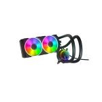 image produit Fractal Design Celsius+ S24 Prisma PWM ARGB 240mm Silent Performance Slim Radiator AIO CPU Liquid/Water Cooler, FD-W-2-S2402