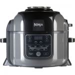 image produit Multicuiseur Ninja Foodi, Air Fryer, 9-en-1, 6L, 9 fonctions de cuisson, Cuisson sous pression, Friture à l'air, Cuisson lente, Gril et plus, Acier brossé et Noir, OP300EU
