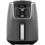 image produit NINJA Air Fryer MAX Familiale, 5,2L, 6-en-1 Digitale Sans Huile, Air Fry, Max Crisp, Rôtir, Cuire, Déshydrate, Cuisine avec des Surgelés, Panier Antiadhésif va au lave-vaisselle, Gris/Noir, AF160EU