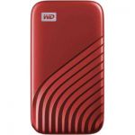 image produit WD My Passport SSD externe 2 To (NVMe, USB-C, 1050 Mo/s) - Rouge - livrable en France