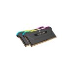 image produit Corsair Mémoire de Bureau Corsair Vengeance RGB Pro SL 16 Go (2x8 Go) DDR4 3200 (PC4-25600) C16 - Noire - livrable en France