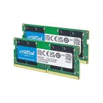 image produit Crucial RAM DDR4 32Go Kit (2x16Go) 3200MHz SODIMM CL22, Mémoire pour Ordinateur Portable, Mini PC (ou 2933MHz / 2666MHz) - CT2K16G4SFRA32A