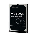 image produit WD_Black 1 to High Performance, Disque Dur Interne 2.5" pour PC Portable 7200 RPM Class, SATA 6 GB/s, 64MB Cache, Garantie 5 Ans