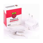 image produit RASPBERRY Alimentation USB-C 5.1V 3A - Blanc - pour Raspberry Pi 4 modèle B (1873421) - livrable en France