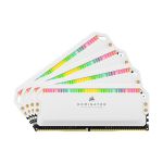 image produit Corsair Dominator Platinum RGB 32Go (4x8Go) DDR4 3200MHz C16, Eclairage LED RGB Mémoire de Bureau (Performances Haute, Temps Réponse Rapides, 12 paramétrables CAPELLIX RGB LED) - Blanc - livrable en France