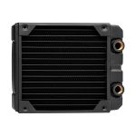 image produit Corsair Hydro X Series, XR5 Radiateur de 140 mm (Fixations Ventilateur de 140 mm, Installation Facile, Construction en Cuivre Premium, Guides de Vis de Ventilateur Inclus) Noir