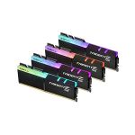 image produit G.Skill Trident Z RGB 32Go DDR4 3200MHz Module de mémoire - Modules de mémoire (32 Go, 4 x 8 Go, DDR4, 3200 MHz, Noir)