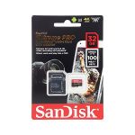 image produit Carte Mémoire microSDHC SanDisk Extreme PRO 32 Go + Adaptateur SD jusqu'à 100 Mo/s, Classe 10, U3, V30, A1