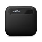 image produit Crucial X6 4To Portable SSD - Jusqu’à 800Mo/s - PC et Mac - USB 3.2 USB-C externe SSD - CT4000X6SSD9, Disque SSD