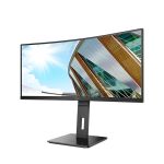 image produit AOC Écran incurvé CU34P2A 86 cm (34 pouces) (HDMI, DisplayPort, hub USB, 3440 x 1440 px, 100 Hz, FreeSync) noir