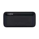 image produit Crucial CT2000X8SSD9 X8 2To Portable SSD – Vitesses atteignant 1050Mo/s – USB 3.2 – Lecteur d’état solide externe, USB-C, USB-A