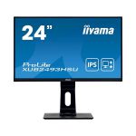 image produit Ecran iiyama 24" ProLite XUB2493HSU-B1, Ultra slim IPS 4ms VGA/HDMI/DP/USB 2.0 flicker free, blue light, speakers