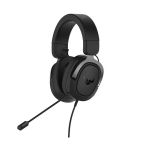 image produit ASUS TUF Gaming H3 Gun Metal Gaming Headset with virtual 7.1 Surround, Tough stainless-steel headband and fast cooling ear cushions for PC, PS4, Xbox One and Nintendo Switch - livrable en France