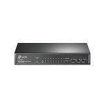 image produit TP-Link Switch PoE (TL-SF1009P) 9 ports 10/100M, 8 ports PoE+, 65W pour tous les ports PoE, Boitier Métal, Installation facile, idéal pour créer un réseau de surveillance polyvalent et fiable - livrable en France