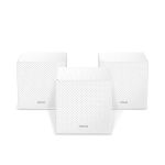 image produit Tenda Nova MW12-3 Pack Système WiFi Mesh AC2100M pour la Couverture Maison/PME de 600 m² Multi-étage, Remplacement Routeur&Répéteur, 2 Ports Gigabit x3, Installation APP Facile, Compatible avec Alexa