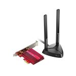 image produit TP-Link WiFi 6 Carte WiFi PCIe AX3000, Archer TX3000E, Adaptateur Bi-bande Bluetooth 5.3 avec 2 antennes multidirectionnelles, Intel AX200, Support Windows 11/10(64-bit), Ideal pour Gaming