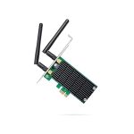 image produit TP-Link Carte WiFi Archer T4E, Carte PCIe AC 1200 Mbps, 5 GHz/2,4 GHz, Antennes détachables, Beamforming, MIMO 2×2, Compatible Windows 11/10/8.1/8/7/XP