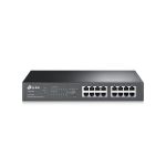 image produit TP-Link TL-SG1016PE Smart Switch Gigabit Easy 16 ports avec PoE+ 8 ports, jusqu'à 30 W par port et 150 W au total, ports RJ-45 blindés, 802.3af/at, Plug and Play, avec ventilateur - livrable en France