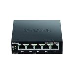 image produit D-Link DES-1005P/E commutateur réseau Non-géré L2 Fast Ethernet (10/100) Connexion Ethernet, supportant l'alimentation via ce port (PoE) Noir