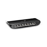 image produit TP-Link TL-SG1008D Switch Ethernet Gigabit 8 ports 10/100/1000 Mbps - Idéal partage de connexion et mise en réseau pour les petites entreprises et les bureaux domestiques , Noir - livrable en France