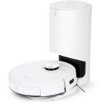 image produit ECOVACS Deebot T9+ : Robot Aspirateur avec Fonction de Nettoyage et Station d'Auto-Vidage (Puissance d'Aspiration de 3000 PA, Navigation Laser, Reconnaissance d'Objets Ia, Appli 3D, Batterie 180 min) - livrable en France