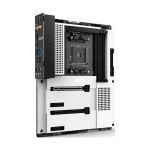 image produit NZXT N7 B550 - N7-B55XT-W1 - AMD B550 chipset (Supports AMD Socket AM4 Ryzen CPUs) - ATX Gaming Motherboard - Integrated Rear I/O Shield - Wifi 6 connectivity - White - livrable en France