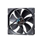 image produit Fractal Design Dynamic X2 GP-14 PWM Computer Fan - Silent Fan - High Airflow – 140x140x25 mm – 1700RPM – FDB-Bearings – Trip Wire - Aerodynamically shaped struts – Black Edition (Single)