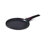 image produit Baumalu 383608 Crêpière 28 cm Granit Pro, Aluminium Forgé, Noir, 28 cm, 29, 5 x 30 x 5, 2 cm - livrable en France