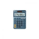 image produit Casio MS120EM Calculatrice de Bureau Alimenté par Batterie solaire Bleu