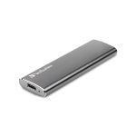 image produit Verbatim SSD Vx500 - 120 Go - couleur gris sidéral - 29 g - SSD externe léger - SSD USB 3.0 - pour Windows et Mac OS X - disque portable - USB-C - mémoire flash haute vitesse