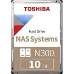 image produit Toshiba 10TB N300 Internal Hard Drive – NAS 3.5 Inch SATA HDD Supports Up to 8 Drive Bays Designed for 24/7 NAS Systems, New Generation (HDWG480UZSVA) - livrable en France
