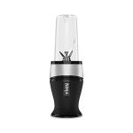 image produit Ninja 700W Mixeur Slim et Smoothie Maker, 2x 470ml gobelets avec couvercles à bec, mixeur personnel, écrase la glace et les fruits congelés, argent/noir QB3001EUS