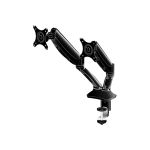 image produit iiyama DS3002C-B1 Dual Gas Spring Desk Mounting Arm - Black - livrable en France