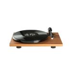 image produit Pro-Ject E1 BT, Tourne-Disque d’entrée de Gamme Plug & Play avec système de Cellule MM, émetteur BT, préamplificateur Phono commutable et Changement électronique de Vitesse (AT3600L, Noyer)