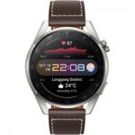 image produit Huawei Bracelet cuir marron Watch 3 Pro Classic