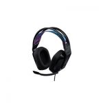 image produit Logitech G335 Casque Gamer Filaire, avec Micro, Prise Audio 3,5 mm, Ecouteurs Mousse à Mémoire de Forme, Léger, Compatible avec PC, PlayStation, Xbox, Nintendo Switch - Noir - livrable en France