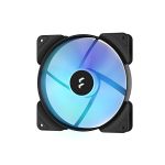 image produit Fractal Design Aspect 14 RGB 140 mm PWM Wide 500-1700 RPM Range Black Frame 3-Pack Computer Fan - livrable en France